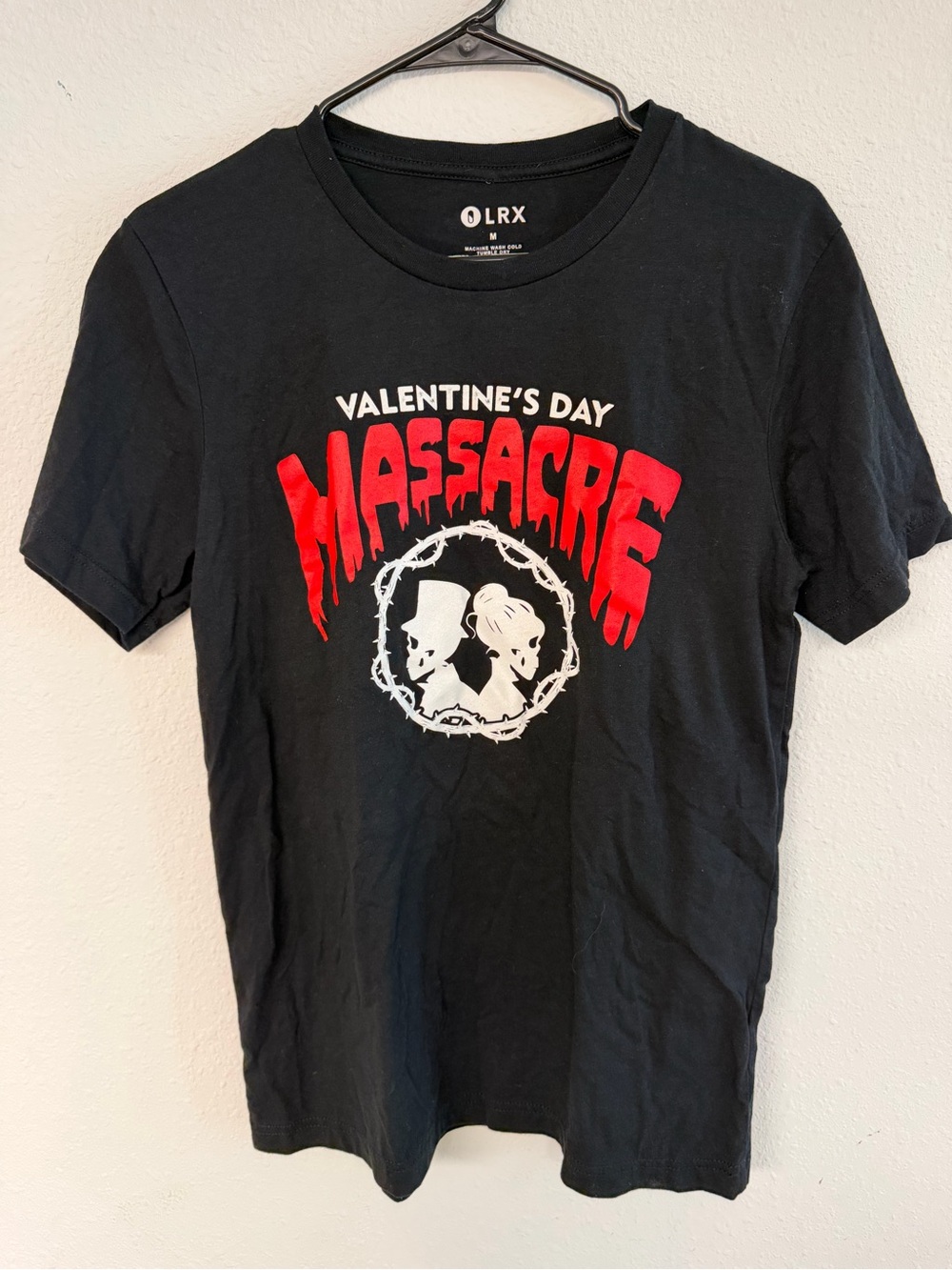 LRX Black "Valentine's Day Massacre" Graphic Tee